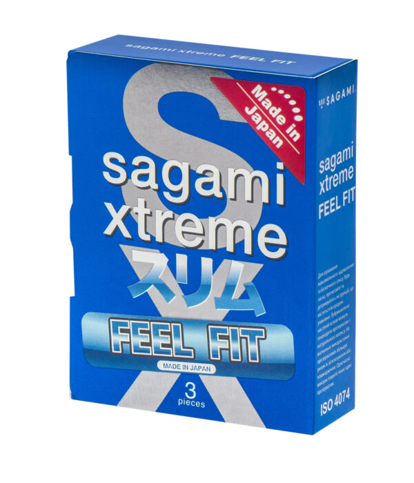 Презервативи Sagami Xtreme Feel Fit 3 шт