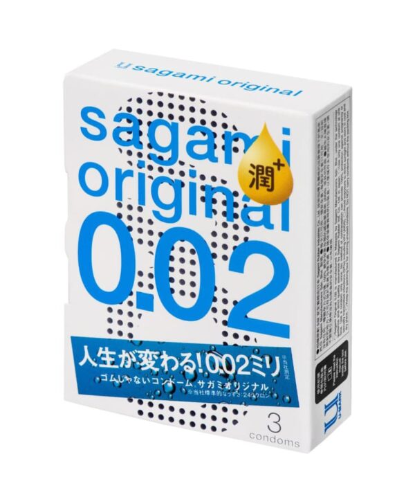 Sagami Original 0.02 Extra Lub 3 шт.